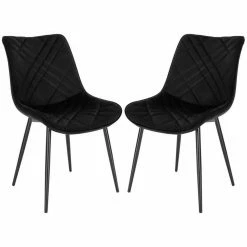 EUGAD Esszimmerstuhl (2 Stück), Küchenstuhl, Polsterstuhl Stuhl,Wohnzimmerstuhl ohne Armlehne, Metallbeine, Samt, Hellgrau Dunkelgrau, Schwarz 42 EUGAD Esszimmerstuhl (2 Stück), Küchenstuhl, Polsterstuhl Stuhl,Wohnzimmerstuhl ohne Armlehne, Metallbeine, Samt, Hellgrau Dunkelgrau, Schwarz -EUGAD Verkäufe 95961286 8fef 49e9 a309 b53ef0830c2b