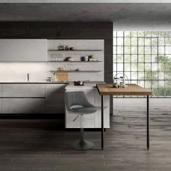 EUGAD Barhocker (2 St), Barstuhl Barsessel Sessel Loungesessel höhenverstellbar Clubsessel Cocktailsessel Drehsessel Samt Sitzhöhe 40–55 cm Rosa Dunkelgrau, Schwarz -EUGAD Verkäufe 96543a90 33b2 43b8 9c84 8d9ec43bc38f