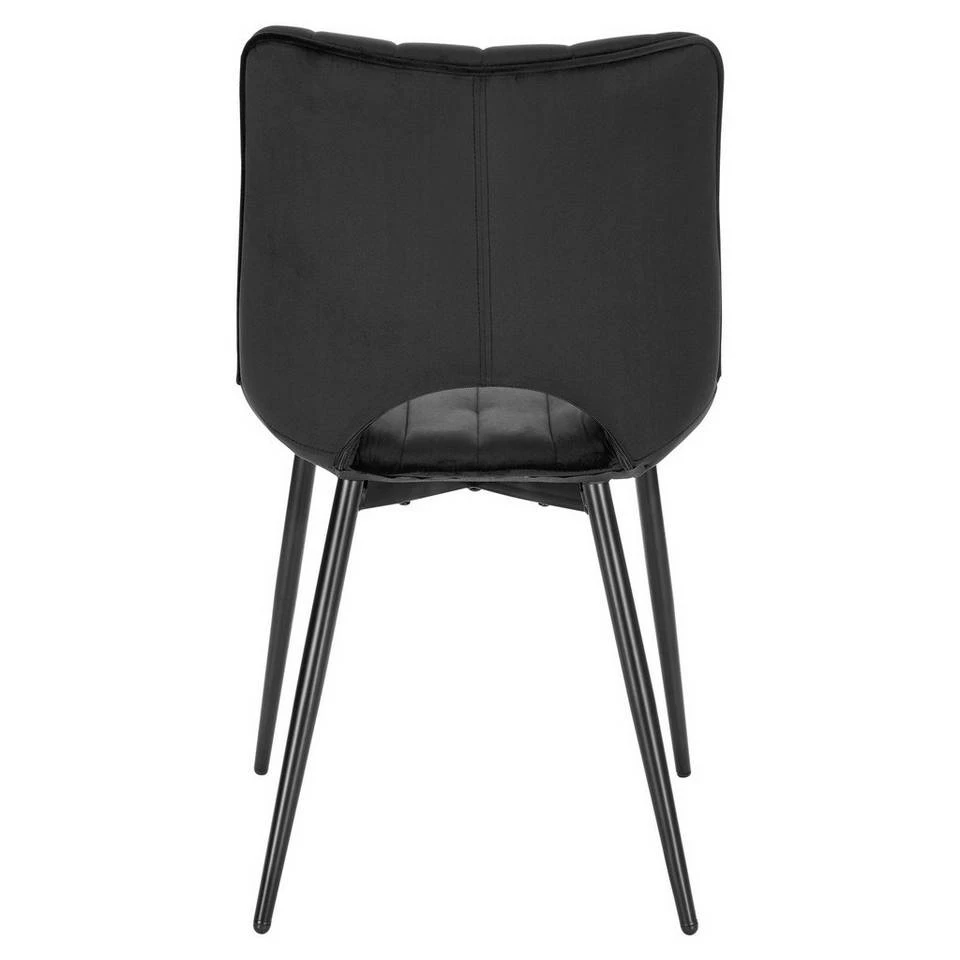 EUGAD Esszimmerstuhl (2 Stück), Küchenstuhl, Polsterstuhl, Wohnzimmerstuhl ohne Armlehne, Metallbeine, Samt, Dunkelgrau Hellgrau, Schwarz 25 EUGAD Esszimmerstuhl (2 Stück), Küchenstuhl, Polsterstuhl, Wohnzimmerstuhl ohne Armlehne, Metallbeine, Samt, Dunkelgrau Hellgrau, Schwarz – Bild 23