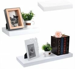 EUGAD Wandregal, 3er-Set Wandregal in verschiedenen Farben & Größen Weiß Schwarz, Weiß -EUGAD Verkäufe 9d7014cb b0c9 4300 8405 39ce1223a66f