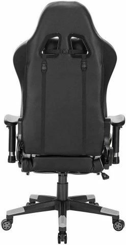 EUGAD Gaming-Stuhl (1 Stück), Racing Stuhl mit Fußstütze Racing Stuhl Drehstuhl Bürostuhl Schreibtischstuhl PC Stuhl mit Wippfunktion Höhenverstellbar Kunstleder Rot Grau, Weiß -EUGAD Verkäufe 9da86ac0 0202 5e83 9901 2ced5dc958c4