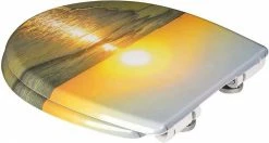 EUGAD WC-Sitz, Toilettendeckel mit Absenkautomatik Sonnenaufgang -EUGAD Verkäufe a2567dc1 eb51 567f a294 b67f78029843