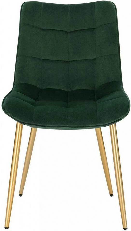 EUGAD Esszimmerstuhl, 4er-Set Küchenstühle Wohnzimmerstuhl mit Rückenlehne, Samt Sitzfläche, Gold Beine Grau Dunkelgrün, Rosa, Schwarz 24 EUGAD Esszimmerstuhl, 4er-Set Küchenstühle Wohnzimmerstuhl mit Rückenlehne, Samt Sitzfläche, Gold Beine Grau Dunkelgrün, Rosa, Schwarz – Bild 22