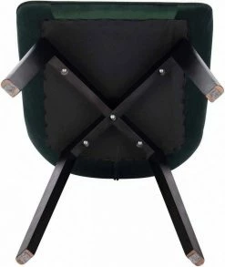 EUGAD Esszimmerstuhl (1 Stück), Wohnzimmerstuhl mit Rückenlehne, Polsterstuhl Küchenstuhl Weich Samt und Holz für ESS- und Wohnzimmer Dunkelgrau Dunkelgr&uuml;n, Rosa, Schwarz -EUGAD Verkäufe a5a1826e b025 5080 bab2 78a46eb7d1c5