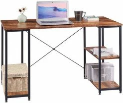 EUGAD Schreibtisch, Bürotisch PC-Tisch mit Ablage aus Metall und Holz, 120x60x75cm, Vintage 12 EUGAD Schreibtisch, Bürotisch PC-Tisch mit Ablage aus Metall und Holz, 120x60x75cm, Vintage -EUGAD Verkäufe a625e0c9 f5e4 5ab0 ad5f cf053049ae62