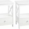 EUGAD Nachttisch, 2er-Set Beistelltisch Nachtschrank Nachtkommode Sofatisch aus MDF mit Schublade und Ablage für Schlafzimmer oder Wohnzimmer Weiß 1 EUGAD Nachttisch, 2er-Set Beistelltisch Nachtschrank Nachtkommode Sofatisch aus MDF mit Schublade und Ablage für Schlafzimmer oder Wohnzimmer Weiß -EUGAD Verkäufe a8ac84b7 9d7e 523c 9153 92c773fb798a