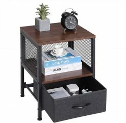 EUGAD Nachttisch (1-St), Nachtkommode mit Ablagen und Schubladen, Beistelltisch für Wohnzimmer, Nachtschrank für Schlafzimmer industrieller Stil, 40x52x36cm 12 EUGAD Nachttisch (1-St), Nachtkommode mit Ablagen und Schubladen, Beistelltisch für Wohnzimmer, Nachtschrank für Schlafzimmer industrieller Stil, 40x52x36cm -EUGAD Verkäufe a8ceb348 371d 4e3d 8d3a 8708ea391436