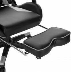 EUGAD Gaming-Stuhl (1 Stück), Racing Stuhl mit Fußstütze Racing Stuhl Drehstuhl Bürostuhl Schreibtischstuhl PC Stuhl mit Wippfunktion Höhenverstellbar Kunstleder Rot Grau, Weiß -EUGAD Verkäufe aaa14855 c91e 53d9 bdbe 35151e5c52b9