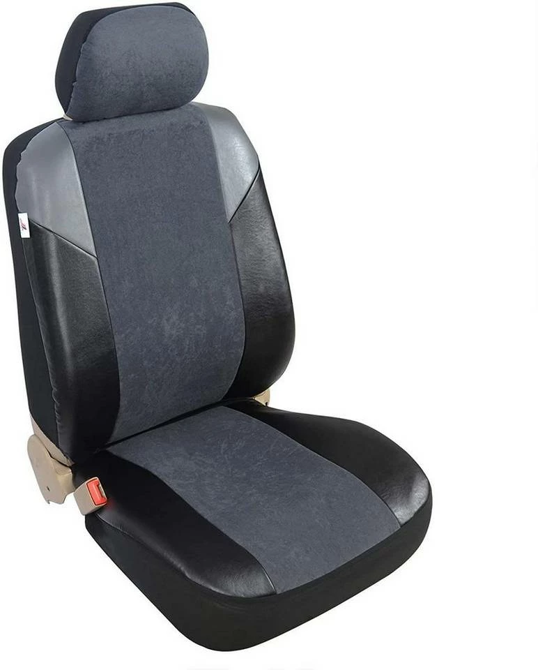 EUGAD Autositzbezug »0001QCZT«, Sitzbezüge Schonbezug Sitzschoner schwarz/grau 4 EUGAD Autositzbezug »0001QCZT«, Sitzbezüge Schonbezug Sitzschoner schwarz/grau – Bild 3