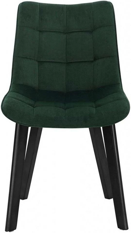 EUGAD Esszimmerstuhl (6 Stück), Wohnzimmerstuhl mit Rückenlehne, Polsterstuhl Küchenstuhl Weich Samt und Holz für ESS- und Wohnzimmer Schwarz Dunkelgrau, Dunkelgrün, Rosa 32 EUGAD Esszimmerstuhl (6 Stück), Wohnzimmerstuhl mit Rückenlehne, Polsterstuhl Küchenstuhl Weich Samt und Holz für ESS- und Wohnzimmer Schwarz Dunkelgrau, Dunkelgrün, Rosa – Bild 31