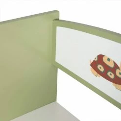 EUGAD Bücherregal, 1-tlg., Kinderregal, Bücher-Organizer mit 4 Ablagen, Zoomotive im Kinderzimmer aus MDF, Grün -EUGAD Verkäufe aec5f39f bf11 40c0 915d 1eb8832767d8