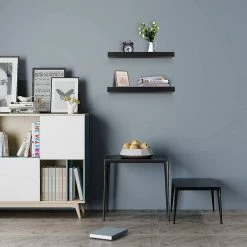 EUGAD Wandregal, 3er-Set Wandregal in verschiedenen Farben & Größen Weiß Schwarz, Weiß -EUGAD Verkäufe afb10f5b a6a7 47f8 a3d6 579d7808f3f3