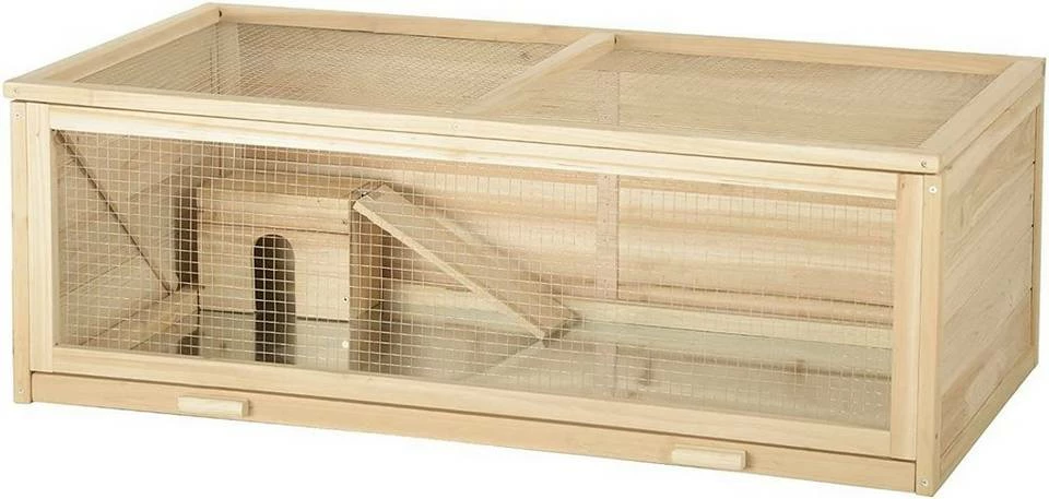 EUGAD Kleintierkäfig, Hamsterkäfig Mäusekäfig,Aufklappbarer Deckel 3 EUGAD Kleintierkäfig, Hamsterkäfig Mäusekäfig,Aufklappbarer Deckel