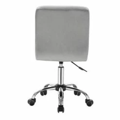 EUGAD Schreibtischstuhl, Arbeitshocker Bürohocker Samt Metall, 360° drehbar, Rosa Hellgrau 27 EUGAD Schreibtischstuhl, Arbeitshocker Bürohocker Samt Metall, 360° drehbar, Rosa Hellgrau -EUGAD Verkäufe b14c9722 4f10 58c6 9b7b 36eb7f4fd02f