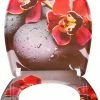 EUGAD WC-Sitz, Toilettendeckel mit Absenkautomatik rote Blume -EUGAD Verkäufe b37d6a5c b190 5ece bc03 cf9ec07d045c