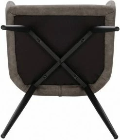 EUGAD Esszimmerstuhl, 4er-Set Esszimmerstuhl Polsterstuhl aus Stoffbezug Dunkelbraun Grau -EUGAD Verkäufe b3c2a760 612c 5462 887c 6c848ea0d5d6