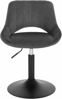 EUGAD Barhocker (4 St), Barstuhl Barsessel Sessel Loungesessel höhenverstellbar Clubsessel Cocktailsessel Drehsessel Samt Sitzhöhe 40–55 cm Schwarz Dunkelgrau, Rosa -EUGAD Verkäufe b3fdff64 59a0 4557 86d2 e4e636ab5969