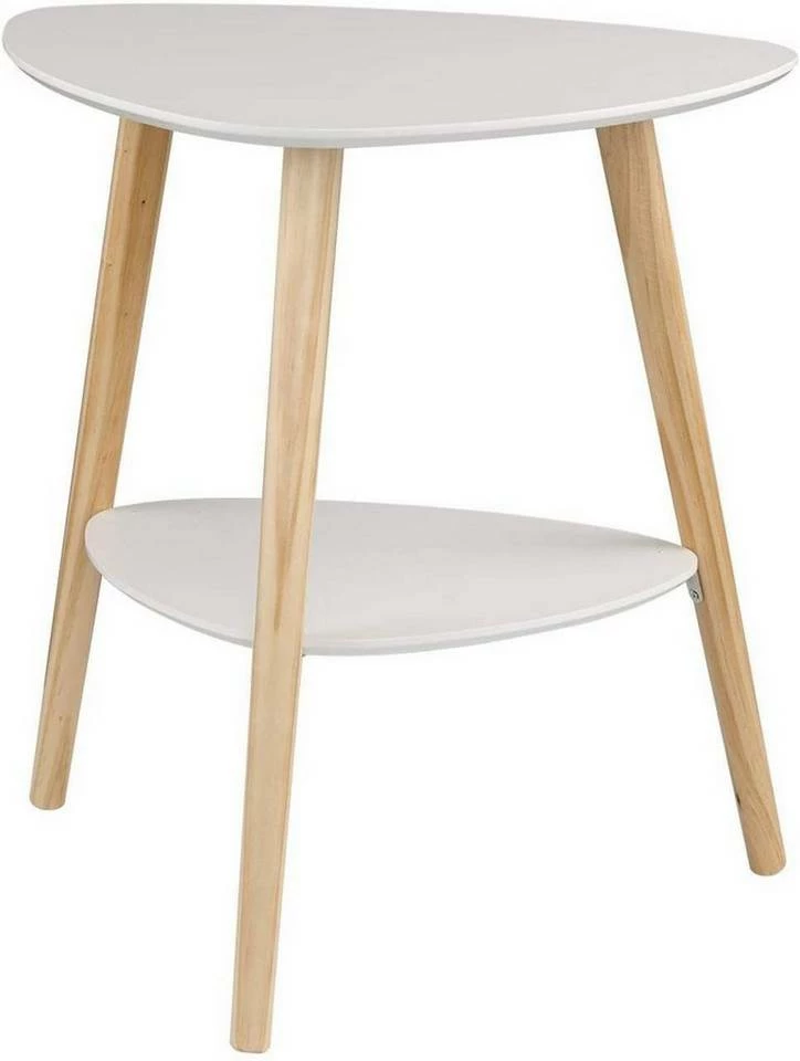 EUGAD Beistelltisch (1-St), Sofatisch Couchtisch Nachttisch Nachtkommode Nachtschrank Kaffeetisch mit 2 Ablagefäche Holzbeine MDF 50x40x55cm Weiß 8 EUGAD Beistelltisch (1-St), Sofatisch Couchtisch Nachttisch Nachtkommode Nachtschrank Kaffeetisch mit 2 Ablagefäche Holzbeine MDF 50x40x55cm Weiß – Bild 6