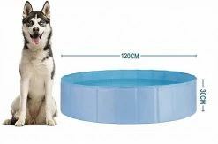 EUGAD Planschbecken, Hundepool Planschbecken Faltbares Doggy Pool blau -EUGAD Verkäufe b5c93b83 1945 5699 977b 50bb6e67775a