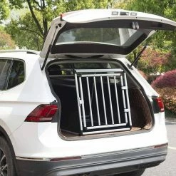 EUGAD Tiertransportbox, Hundetransportbox Alu Hundebox Reisebox Autobox für Husky Samojede Weimaraner Labrador Golden Retriever 90 x 65 x 69 cm XXL Schwarz Grau 30 EUGAD Tiertransportbox, Hundetransportbox Alu Hundebox Reisebox Autobox für Husky Samojede Weimaraner Labrador Golden Retriever 90 x 65 x 69 cm XXL Schwarz Grau -EUGAD Verkäufe ba491633 01f3 5cf2 97a5 eb637d46348c