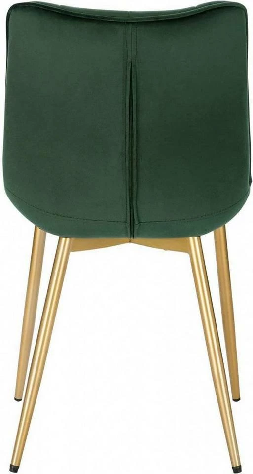 EUGAD Esszimmerstuhl, 4er-Set Küchenstühle Wohnzimmerstuhl mit Rückenlehne, Samt Sitzfläche, Gold Beine Grau Dunkelgrün, Rosa, Schwarz 26 EUGAD Esszimmerstuhl, 4er-Set Küchenstühle Wohnzimmerstuhl mit Rückenlehne, Samt Sitzfläche, Gold Beine Grau Dunkelgrün, Rosa, Schwarz – Bild 24