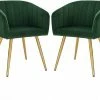 EUGAD Esszimmerstuhl, 2er-Set Esszimmerstuhl Polsterstuhl aus Samt Dunkelgrün Dunkelgrau, Dunkelgrün, Rosa, Schwarz 2 EUGAD Esszimmerstuhl, 2er-Set Esszimmerstuhl Polsterstuhl aus Samt Dunkelgrün Dunkelgrau, Dunkelgrün, Rosa, Schwarz -EUGAD Verkäufe beafc287 0e61 5ae5 8831 216570bfe0a8