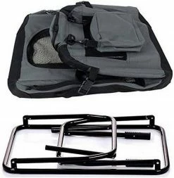 EUGAD Tiertransporttasche, Hundebox faltbar Hundetransportbox Auto Transportbox Reisebox Katzenbox Grau -EUGAD Verkäufe c10476a3 6cbb 4ab2 9d3f 328ad0ff1455