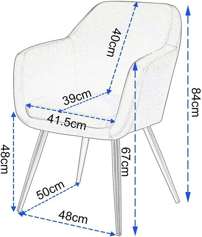 EUGAD Polsterstuhl (1 Stück), Küchenstuhl Samt Stuhl Sessel mit Armlehne, Metallbeine, für Esszimmer Wohnzimmer, Schwarz Dunkelgrau 21 EUGAD Polsterstuhl (1 Stück), Küchenstuhl Samt Stuhl Sessel mit Armlehne, Metallbeine, für Esszimmer Wohnzimmer, Schwarz Dunkelgrau – Bild 19