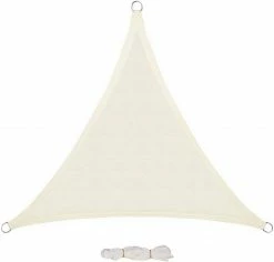 EUGAD Sonnensegel »0211ZYF«, Sonnenschutz Terrasse HDPE Dreieckig Creme -EUGAD Verkäufe c36a4211 d93e 56e1 8115 5697cb1f5387