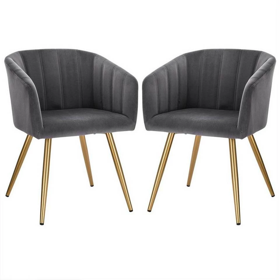 EUGAD Esszimmerstuhl, 2er-Set Esszimmerstuhl Polsterstuhl aus Samt Dunkelgrün Dunkelgrau, Dunkelgrün, Rosa, Schwarz 12 EUGAD Esszimmerstuhl, 2er-Set Esszimmerstuhl Polsterstuhl aus Samt Dunkelgrün Dunkelgrau, Dunkelgrün, Rosa, Schwarz – Bild 10