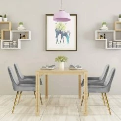 EUGAD Esszimmerstuhl (2 Stück), Küchenstuhl Wohnzimmerstuhl Sitzfläche aus Samt mit Metallbeine,Stuhl für Esszimmer Wohnzimmer Küche, Hellgrau Bordeaux, Dunkelgrau, Dunkelgrün, Rosa 39 EUGAD Esszimmerstuhl (2 Stück), Küchenstuhl Wohnzimmerstuhl Sitzfläche aus Samt mit Metallbeine,Stuhl für Esszimmer Wohnzimmer Küche, Hellgrau Bordeaux, Dunkelgrau, Dunkelgrün, Rosa -EUGAD Verkäufe c69a9515 0550 4ce5 b8ec 964faa6a05fa