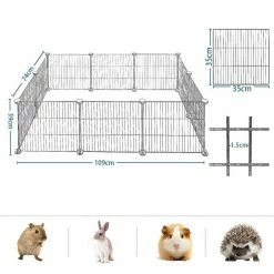 EUGAD Freigehege, Freigehege DIY Laufstall Kleintiere 109x74x39cm -EUGAD Verkäufe c6a5203a d6e7 5bfd 9273 992c52e0cecb