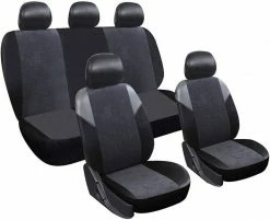 EUGAD Autositzbezug »0001QCZT«, Sitzbezüge Schonbezug Sitzschoner schwarz/grau