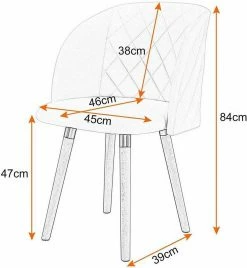 EUGAD Esszimmerstuhl, 2er-Set Esszimmerstuhl gepolsterte Sitzfläche aus Leinen Massivholz -EUGAD Verkäufe c8131890 5493 5ef4 a086 33c318dc940b