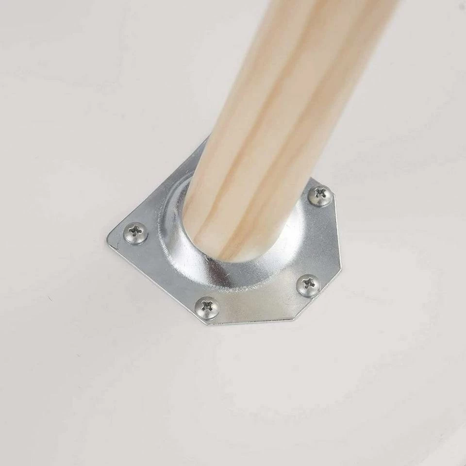 EUGAD Beistelltisch (1-St), Sofatisch Couchtisch Nachttisch Nachtkommode Nachtschrank Kaffeetisch mit 2 Ablagefäche Holzbeine MDF 50x40x55cm Weiß 9 EUGAD Beistelltisch (1-St), Sofatisch Couchtisch Nachttisch Nachtkommode Nachtschrank Kaffeetisch mit 2 Ablagefäche Holzbeine MDF 50x40x55cm Weiß – Bild 7