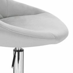 EUGAD Schreibtischstuhl (1 Stück), Bürohocker Rollhocker mit Rollen, Samt, höhenverstellbar, Rosa Dunkellgrau, Hellgrau -EUGAD Verkäufe c9549408 1ee8 5aac bf71 127a73cd3761