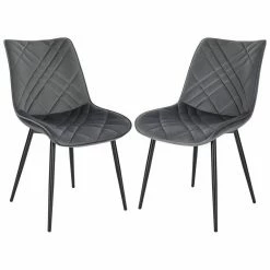 EUGAD Esszimmerstuhl (2 Stück), Küchenstuhl, Polsterstuhl Stuhl,Wohnzimmerstuhl ohne Armlehne, Metallbeine, Samt, Hellgrau Dunkelgrau, Schwarz 34 EUGAD Esszimmerstuhl (2 Stück), Küchenstuhl, Polsterstuhl Stuhl,Wohnzimmerstuhl ohne Armlehne, Metallbeine, Samt, Hellgrau Dunkelgrau, Schwarz -EUGAD Verkäufe cbe0e03b c4c4 4a50 8caa 063286ddd38c