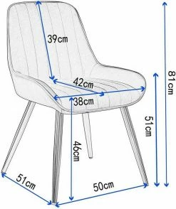 EUGAD Esszimmerstuhl, 4 Stücke Retro Küchenstuhl Sitzfläche aus Samt mit Metallbeine Dunkelgrün Bordeaux, Dunkelgrau, Dunkelgr&uuml;n, Hellgrau, Rosa, Schwarz -EUGAD Verkäufe cce98185 7bbc 4c92 82a3 b88cc5e9ddca