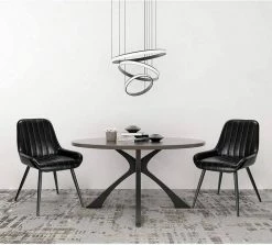 EUGAD Esszimmerstuhl, 4 Stücke Retro Küchenstuhl Sitzfläche aus PU mit Metallbeine Schwarz Braun, Dunkelbraun, Dunkelgrün, Grau 40 EUGAD Esszimmerstuhl, 4 Stücke Retro Küchenstuhl Sitzfläche aus PU mit Metallbeine Schwarz Braun, Dunkelbraun, Dunkelgrün, Grau -EUGAD Verkäufe ccef1189 b8ce 586f 9803 2ef009b0e285