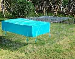 EUGAD Kleintierkäfig »0003TSL«, Hasengehege Kaninchenstall Freilauf Kleintiergehege mit Ausbruchsperre Sonnenschutz 180x120x60cm -EUGAD Verkäufe cdcf928a ca06 5cce a9e8 69e1637e0dc4