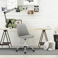 EUGAD Schreibtischstuhl, Arbeitshocker, Stoffbezug, 360° drehbar, Dunkelgrau Duneklgrau, Hellgrau 23 EUGAD Schreibtischstuhl, Arbeitshocker, Stoffbezug, 360° drehbar, Dunkelgrau Duneklgrau, Hellgrau -EUGAD Verkäufe cf4c10ec 49e9 589f b8ae e4469093ed14