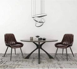 EUGAD Esszimmerstuhl, 4 Stücke Retro Küchenstuhl Sitzfläche aus PU mit Metallbeine Schwarz Braun, Dunkelbraun, Dunkelgrün, Grau 54 EUGAD Esszimmerstuhl, 4 Stücke Retro Küchenstuhl Sitzfläche aus PU mit Metallbeine Schwarz Braun, Dunkelbraun, Dunkelgrün, Grau -EUGAD Verkäufe d003a58b 9fde 5141 8780 48d875f5241e