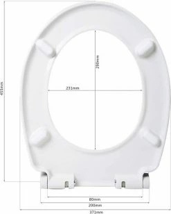 EUGAD WC-Sitz, Toilettendeckel mit Absenkautomatik Deck Seestern -EUGAD Verkäufe d079619d ce77 5b3c 9d7f c300a67b349e
