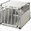 EUGAD Tiertransportbox, Hundetransportbox Alu Hundebox Reisebox Autobox für kleine/mittlere Hunde Französische Bulldogge Beagle Terriers Dackel Shiba Inu 69 x 54 x 50 cm L -EUGAD Verkäufe d15b1f1c bfae 5a6b a071 83286f71009b