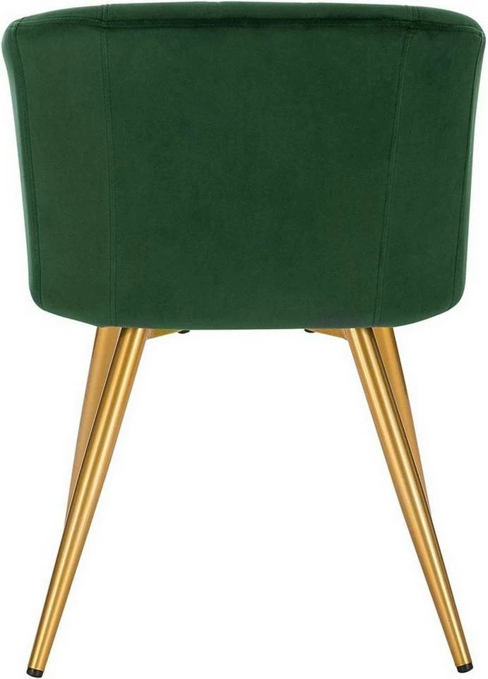 EUGAD Esszimmerstuhl, mit Rückenlehne Samt Gestell aus Stahl,Gold Beine Dunkelgrün Dunkelgrau, Dunkelgrün, Rosa, Schwarz 8 EUGAD Esszimmerstuhl, mit Rückenlehne Samt Gestell aus Stahl,Gold Beine Dunkelgrün Dunkelgrau, Dunkelgrün, Rosa, Schwarz – Bild 6