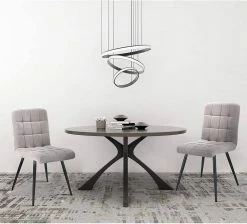 EUGAD Esszimmerstuhl (4 Stück), Polsterstuhl Wohnzimmerstuhl Samtstuhl Sessel mit Rückenlehne, Metallbeine, Sitzfläche aus Samt, Blau Creme, Dunkelgrau, Hellgrau, Rosa 41 EUGAD Esszimmerstuhl (4 Stück), Polsterstuhl Wohnzimmerstuhl Samtstuhl Sessel mit Rückenlehne, Metallbeine, Sitzfläche aus Samt, Blau Creme, Dunkelgrau, Hellgrau, Rosa -EUGAD Verkäufe d25cbab3 a24d 4a48 b856 fd907ae5cd51