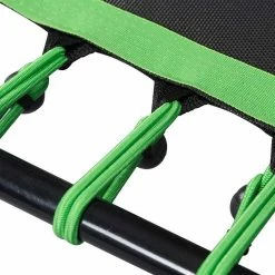 EUGAD Fitnesstrampolin, Fitness Trampolin Indoor Faltbar Ø 126cm mit höhenverstellbarem Haltegriff, leise Gummiseilfederung, belastbar bis 120 kg Grün, Schwarz -EUGAD Verkäufe d6656393 9e6d 4d6b 993f e5c2bab30963