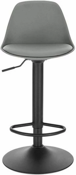 EUGAD Barhocker, mit Rückenlehne, Barstühle Höhenverstellbar und 360° Drehbar, Zeitgenössisch für Esszimmer, Bar Schwarz Grau -EUGAD Verkäufe d6db1fec a8d4 5e46 8c72 39d33953652e