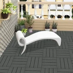 EUGAD WPC-Fliesen, 22 Stück WPC Terrassenfliesen in T-Form 30x30cm Dunkelgrau Anthrazit, Braun, Hellgrau 45 EUGAD WPC-Fliesen, 22 Stück WPC Terrassenfliesen in T-Form 30x30cm Dunkelgrau Anthrazit, Braun, Hellgrau -EUGAD Verkäufe da744874 481b 56b5 849b 1d98ea4be158