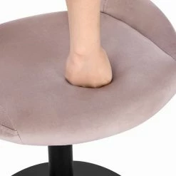 EUGAD Barhocker (2 St), Barstuhl Barsessel Sessel Loungesessel höhenverstellbar Clubsessel Cocktailsessel Drehsessel Samt Sitzhöhe 40–55 cm Rosa Dunkelgrau, Schwarz -EUGAD Verkäufe db4cd823 264c 4be9 8278 b17d8ab45148